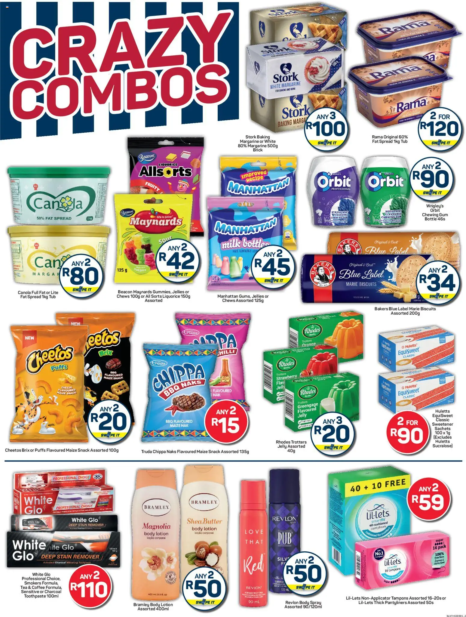 New Pick n Pay catalogue – valid from 10.11.2025 | Page: 2 | Products: Biscuits, Tea, Toothpaste, Lotion