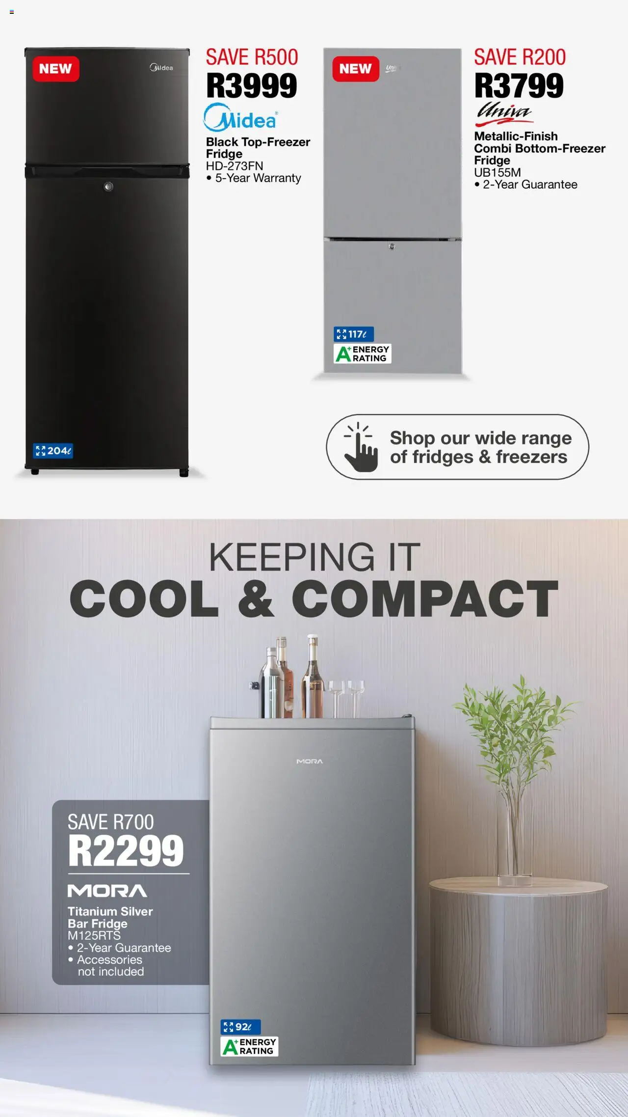OK Furniture Catalogue │ valid from 11.08.2025 | Page: 4 | Products: Fridge