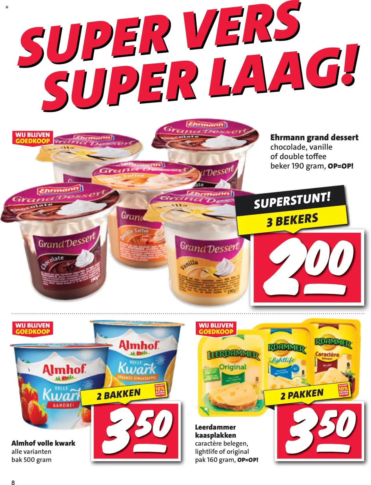  | Pagina: 8 | Producten: Beker, Kwark, Pavilon, Aardbei