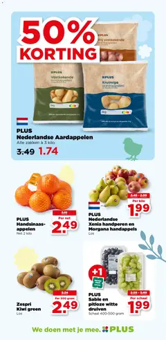 PLUS Sable en pitloze witte druiven, Schaal 400-500 gram - Voorbeeld van een folder van Plus, geldig van 25.03.2026 | Pagina: 12