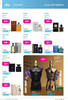 Lilly drogerie katalog - pregled Lilly drogerie kataloga - važi od 01.02.2026 | Strana: 12 | Proizvode: Hugo