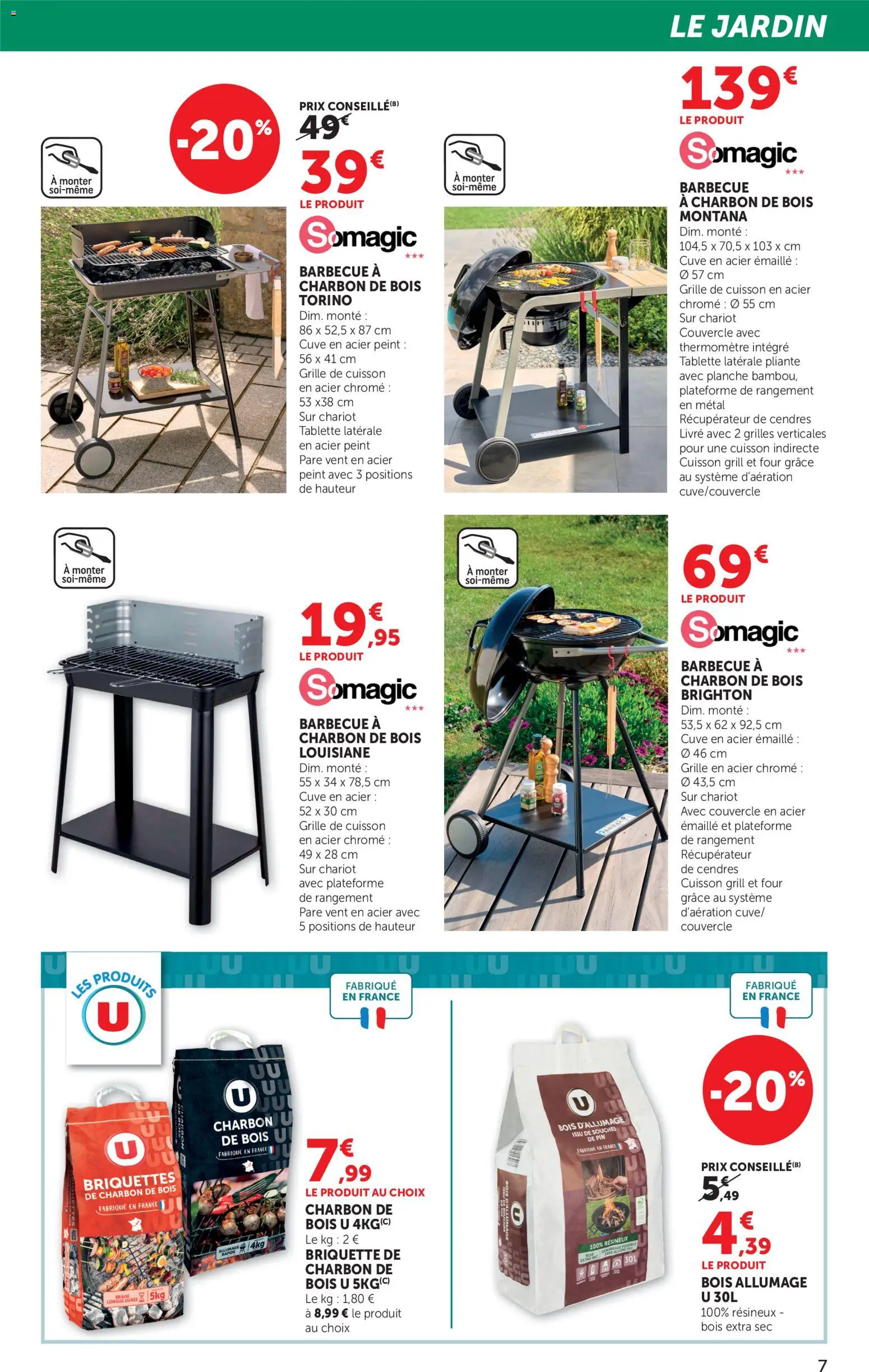 {H1} | Page: 7 | Produits: Barbecue, Four, Thermomètre, Livre