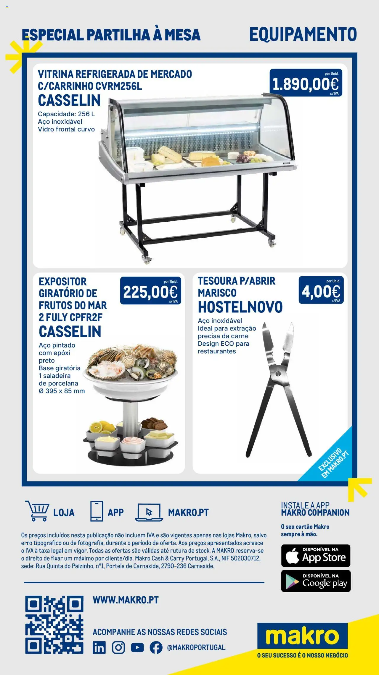 Makro - Especial Partilha à Mesa │ válido de 05.08.2025 | Página: 52 | Produtos: Base, Mesa, Carne, Frutos do mar