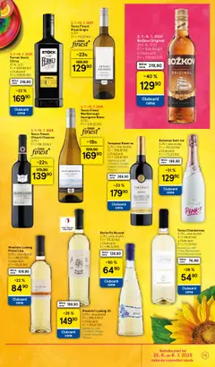 Tesco leták - Hypermarket od 02.07.2025 | Strana: 15 | Produkty: Tarapaca, Finest, Bohemia Sekt Ice, Božkov