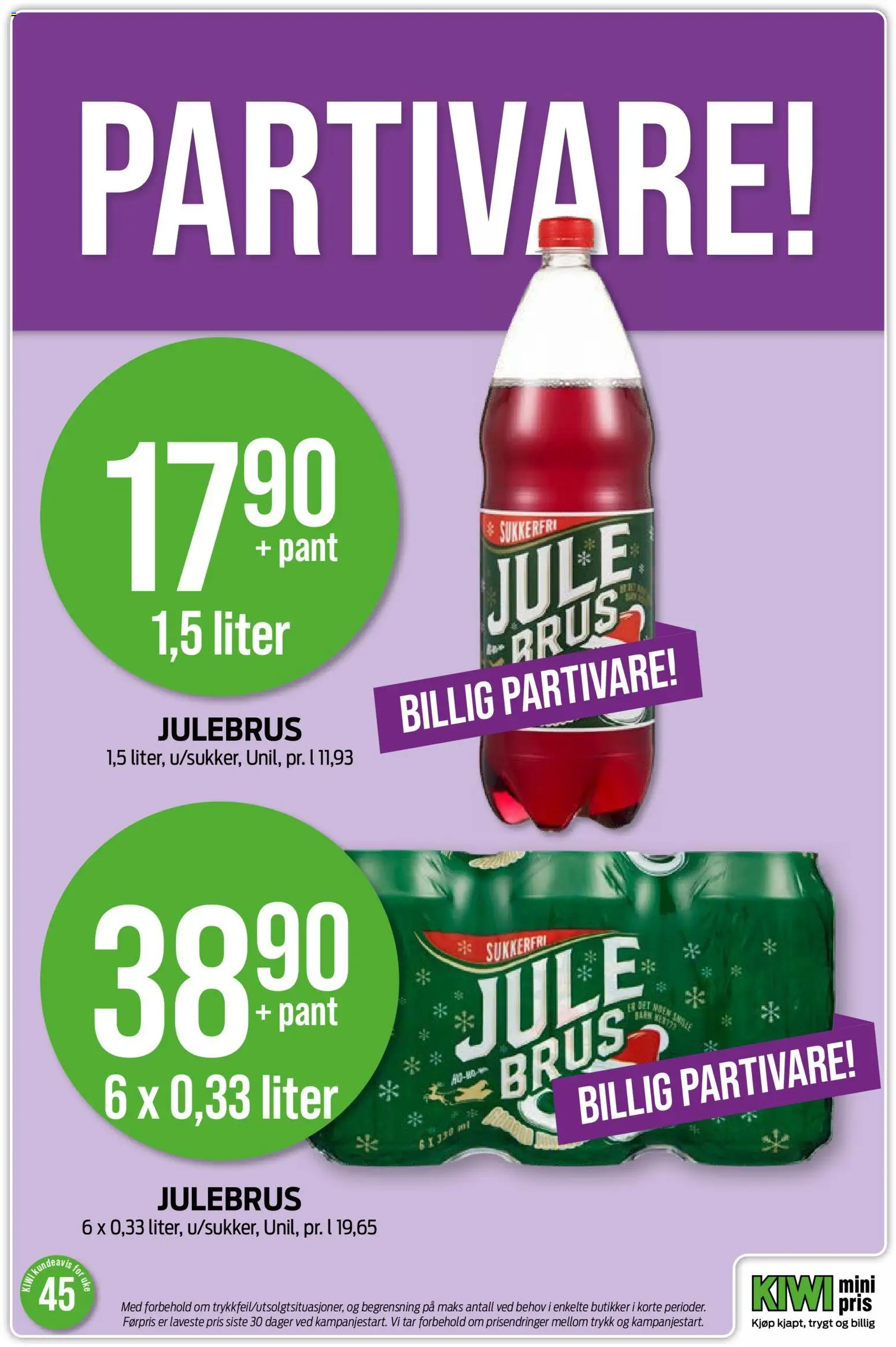 {H1} | Side: 16 | Produkter: Kiwi, Brus