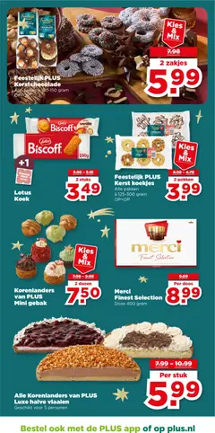 Korenlanders van PLUS Mini gebak, 2 dozen - Voorbeeld van een folder van Plus, geldig van 17.12.2025 | Pagina: 21 | Producten: Livre pour enfants, Chocolade, Pavilon, Gebak