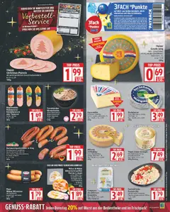 Edeka Prospekt 	 ab 15.12.2025 gültig | Seite: 5 | Produkte: Hahnchen, Milch, Mandarinen, Wurst