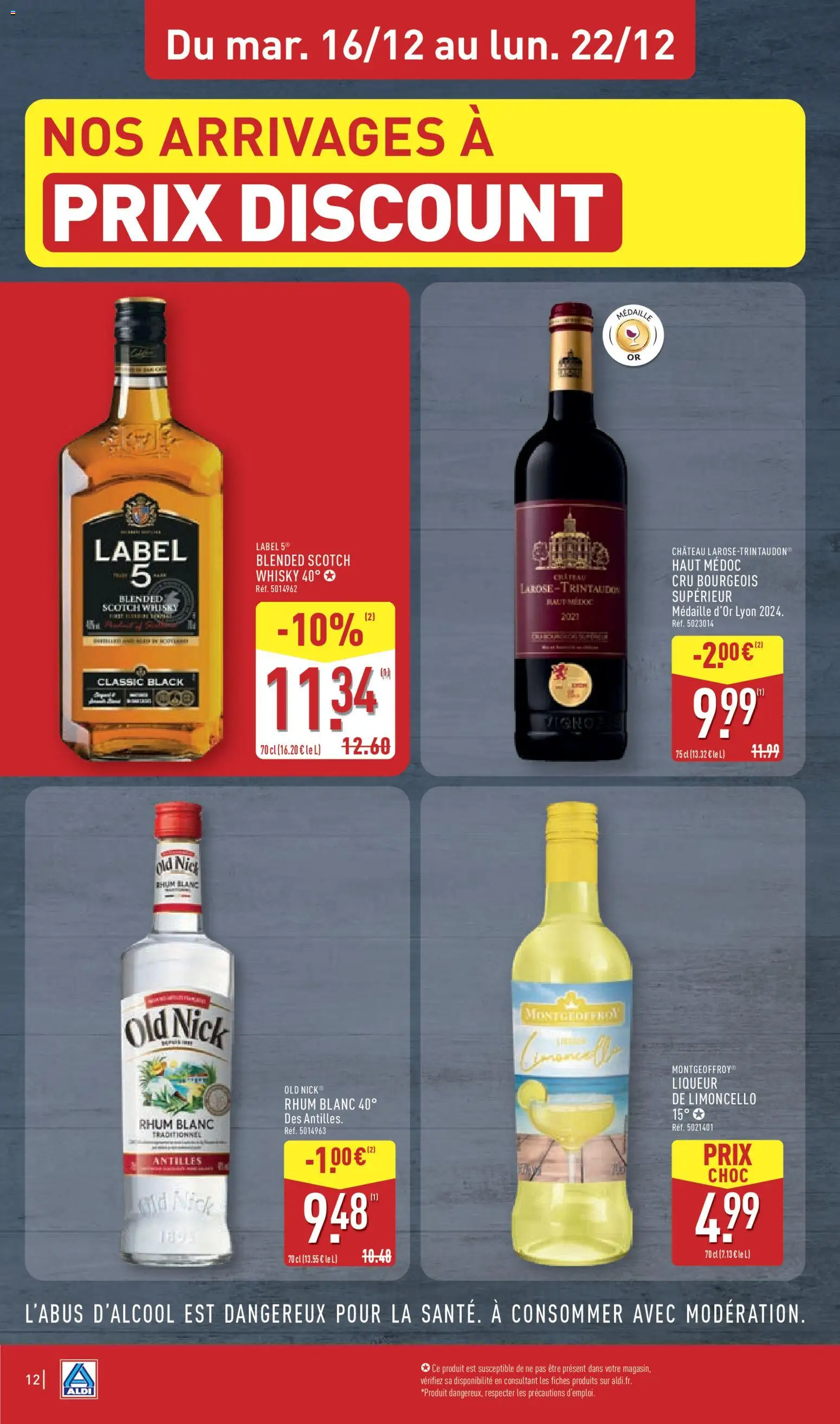 {H1} | Page: 15 | Produits: Whisky, Liqueur, Rhum, Limoncello