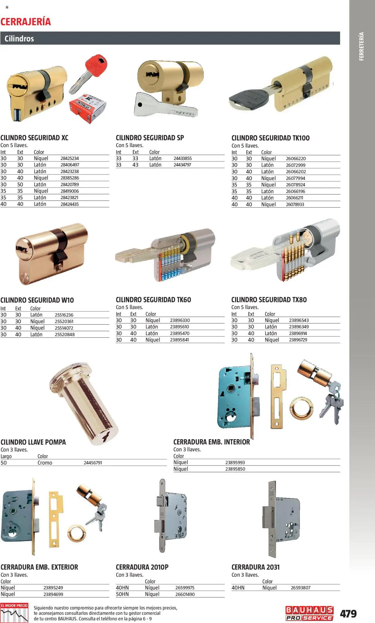 Bauhaus - ProService  │ válido desde el 24.02.2025 | Página: 479 | Productos: Té, Teléfono