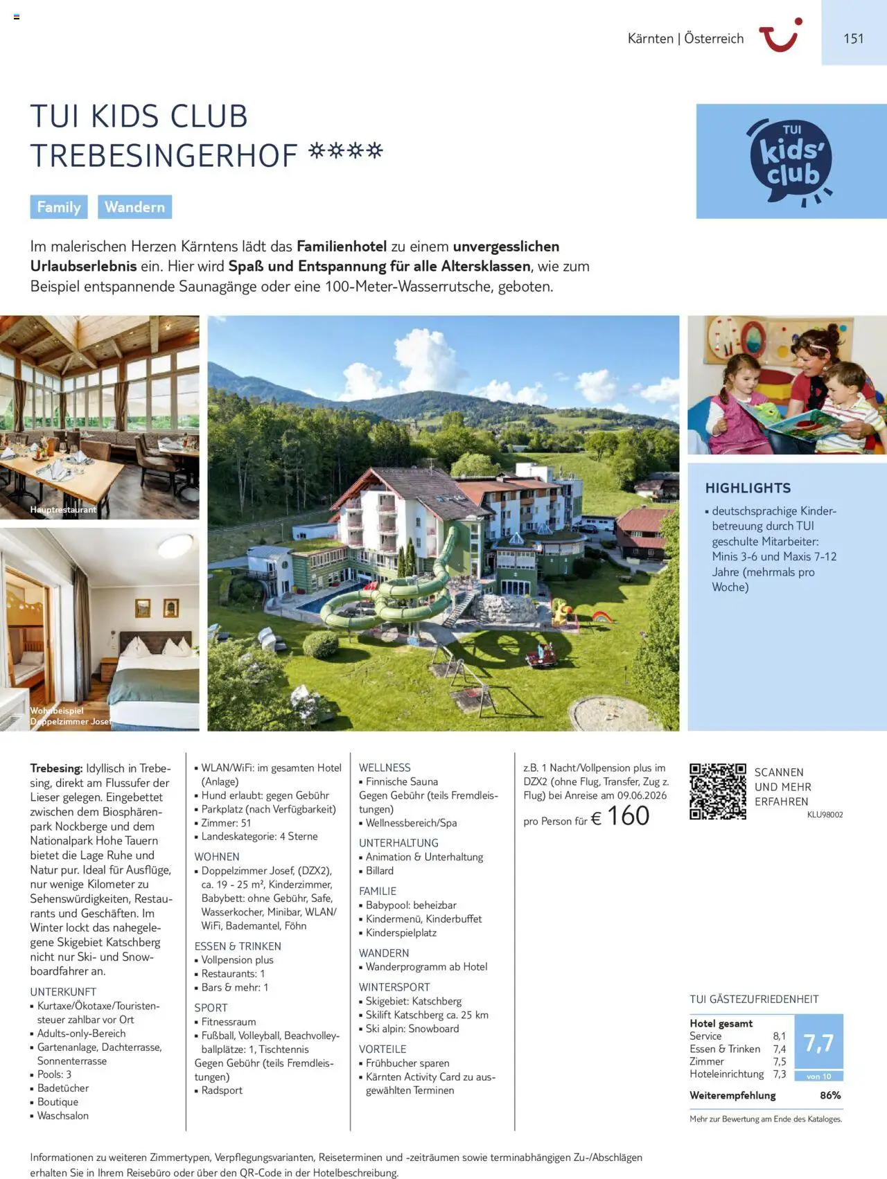Aida - Urlaub mit eigener Anreise  – gültig ab 01.11.2025 | Seite: 151 | Produkte: Babybett, Ski, Snowboard, Föhn