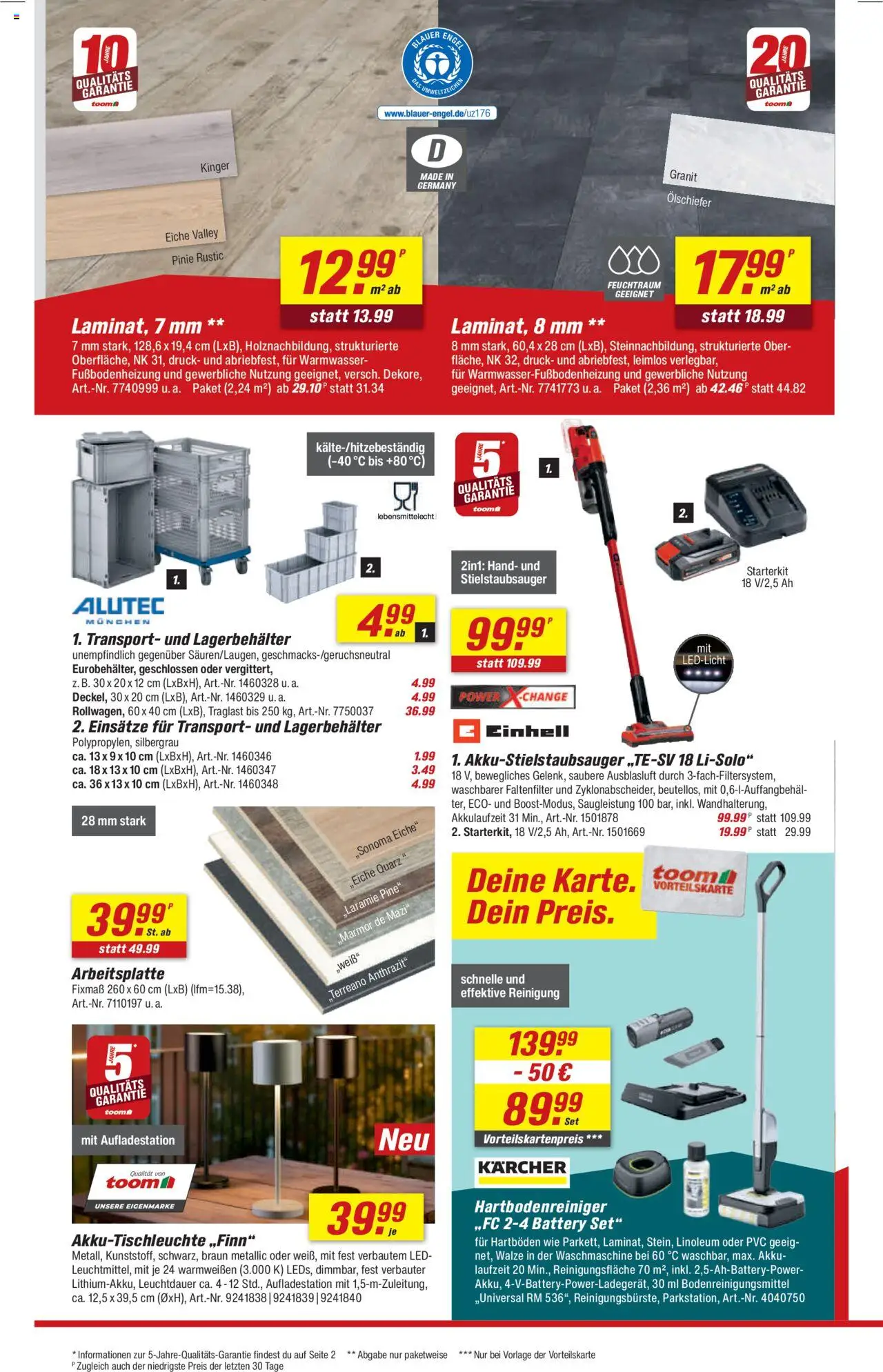 Toom Baumarkt Prospekt 	 - gültig ab dem 02.08.2025 | Seite: 8 | Produkte: Waschmaschine