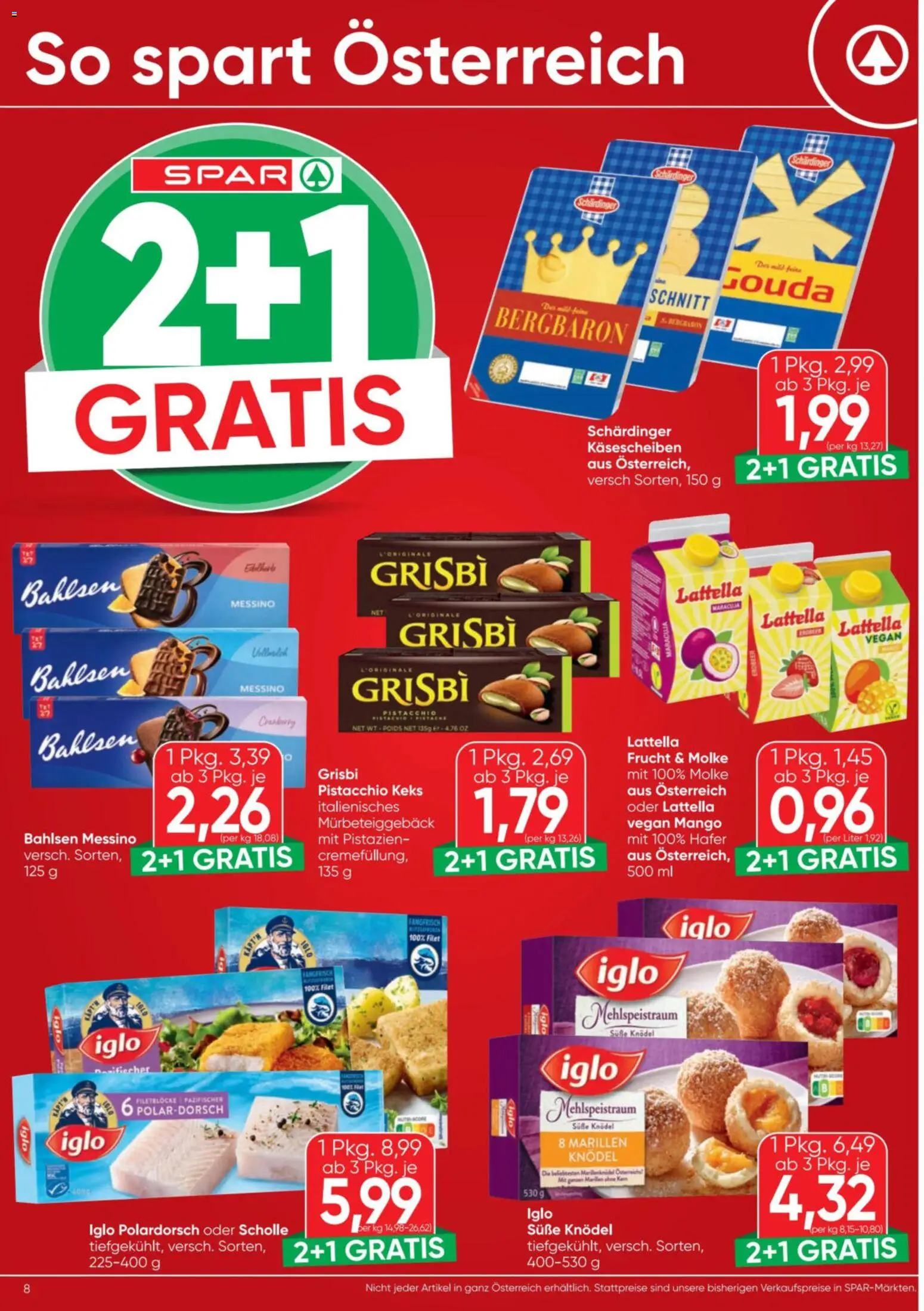 Spar Flugblatt gültig ab 06.11.2025 | Seite: 8 | Produkte: Mango
