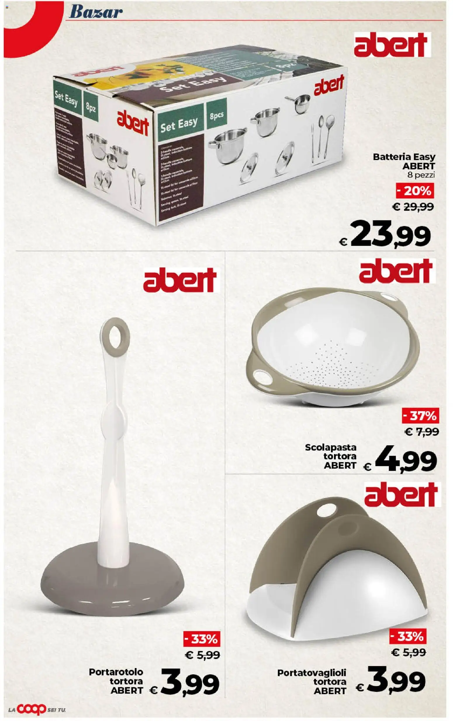 Volantino COOP del 24.02.2026 | Pagina: 50 | Prodotti: Batteria, Portarotolo