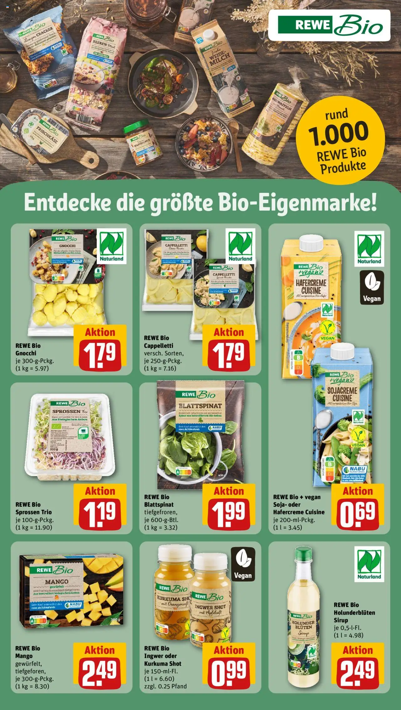 Rewe ihr Kaufpark Prospekt 	 - gültig ab dem 18.08.2025 | Seite: 13 | Produkte: Milch, Apfelsaft, Kartoffeln, Frischkase