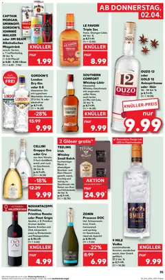 Kaufland DE - DE Folder Köln - Voorbeeld van een folder van Kaufland DE, geldig van 02.04.2026 | Pagina: 35 | Producten: Paradicsompüré, Bourbon, Gin, Noten