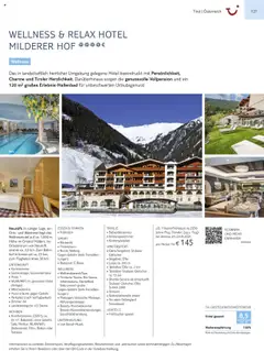 TUI Urlaub mit eigener Anreise 2025/26 ab 01.11.2025 gültig | Seite: 121 | Produkte: Babybett, Walking, Ski, Snowboard