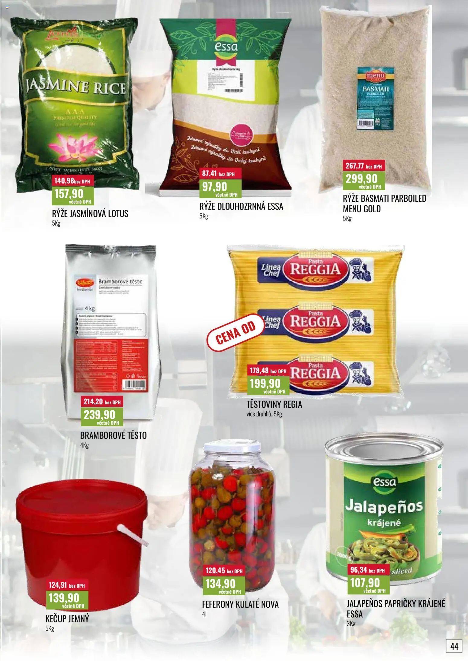 Ratio leták od 01.04.2026 | Strana: 45 | Produkty: Basmati, Rýže basmati, Lotus, Těsto