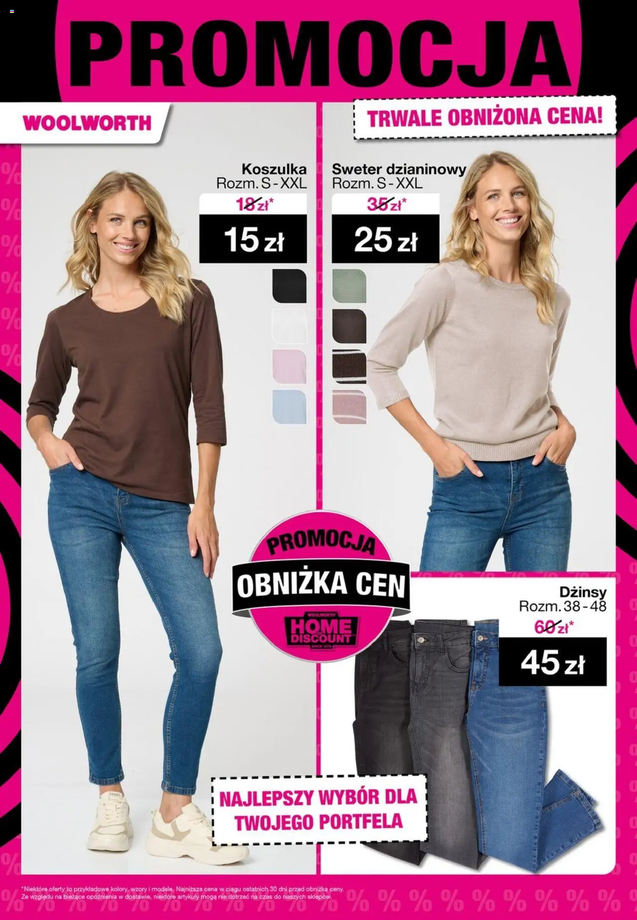 Woolworth Gazetka od 03.10.2025 | Strona: 51 | Produkty: Sweter, Dżinsy