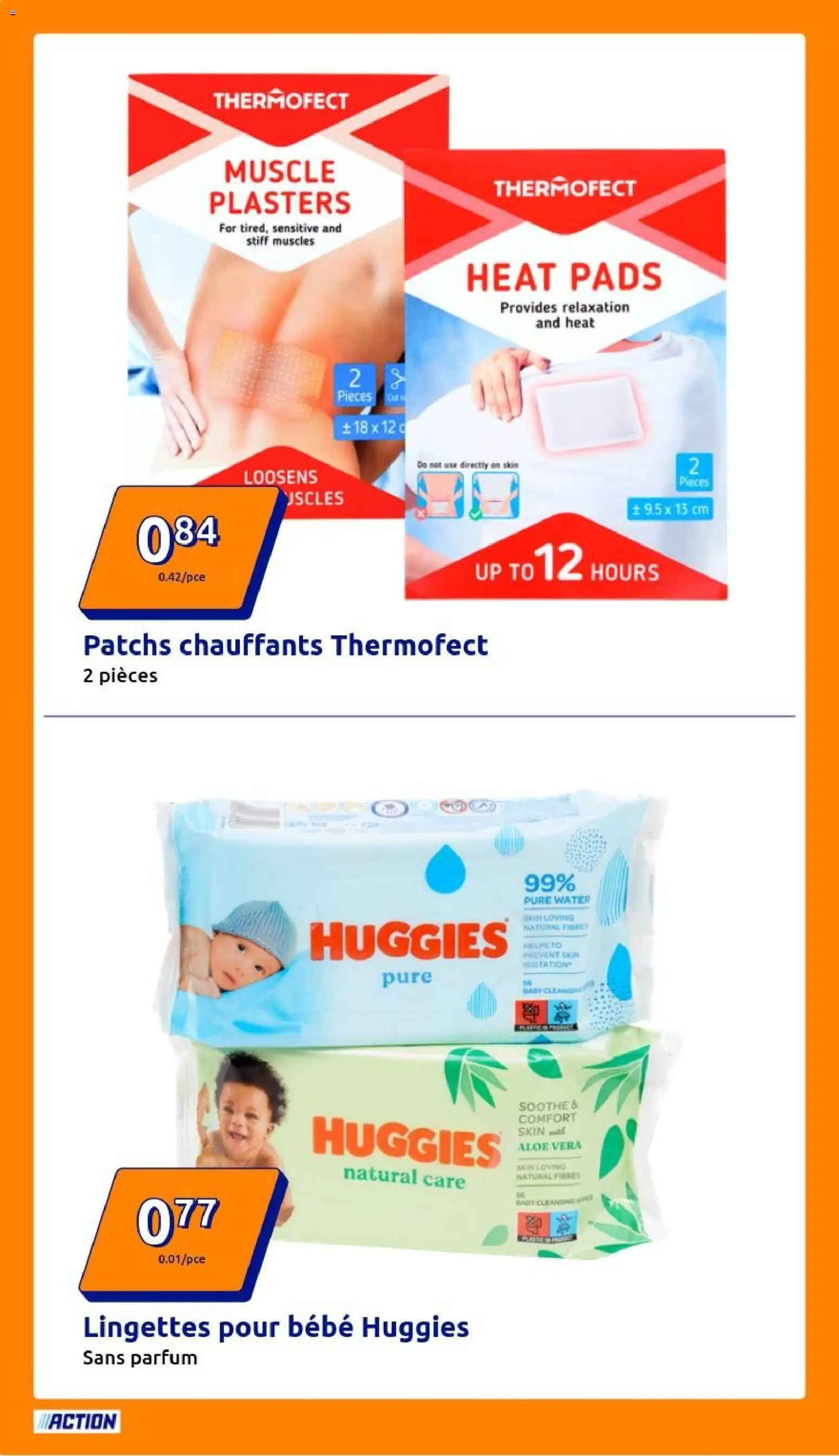 {H1} | Page: 2 | Produits: Patchs chauffants, Parfum