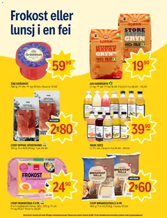 Forhåndsvisning av Coop Prix kundeavis gyldig fra 02.02.2026 | Side: 7 | Produkter: Ost, Havregryn, Суміш дитяча, Пінцет для брів