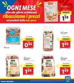 Volantino Lidl del 01.07.2025 | Pagina: 9 | Prodotti: Cioccolato, Frutta, Noci, Uva