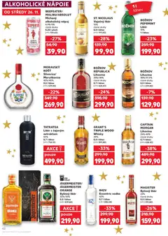 Náhled letáku BEEFEATER/MALIBU/ABSOLUT, Míchaný alkoholický nápoj 4,9%/5% různé druhy 0,25 I plech od 26.11.2025 | Strana: 42