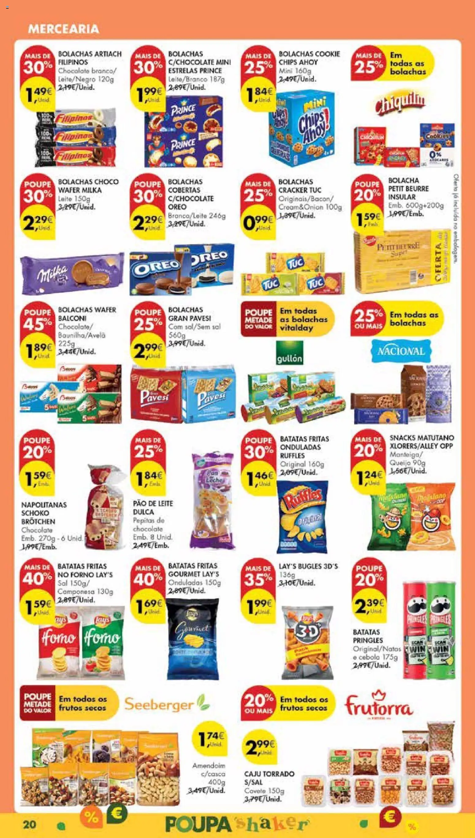 Pingo Doce Poupe Esta Semana Madeira │ válido de 25.11.2025 | Página: 20 | Produtos: Sal, Cebola, Pão, Chocolate