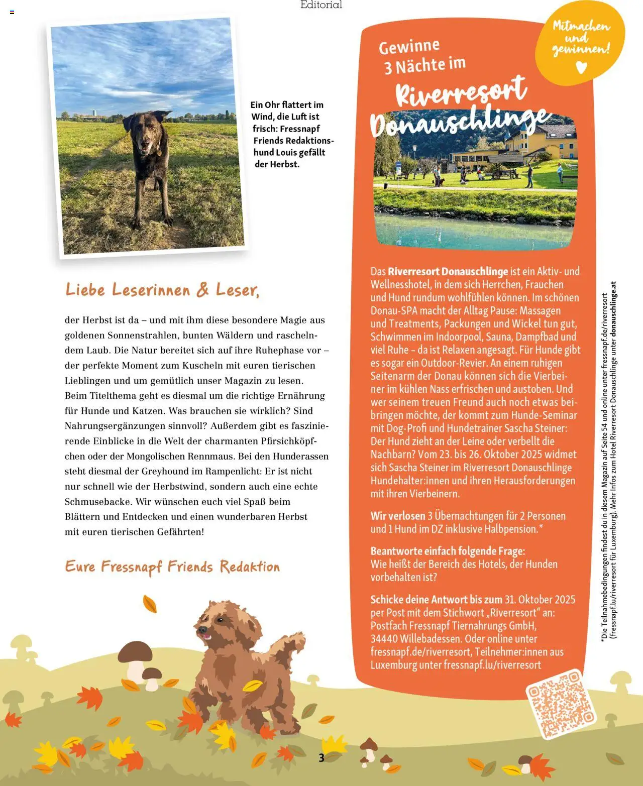 Fressnapf Friends Magazin – gültig ab 01.09.2025 | Seite: 3