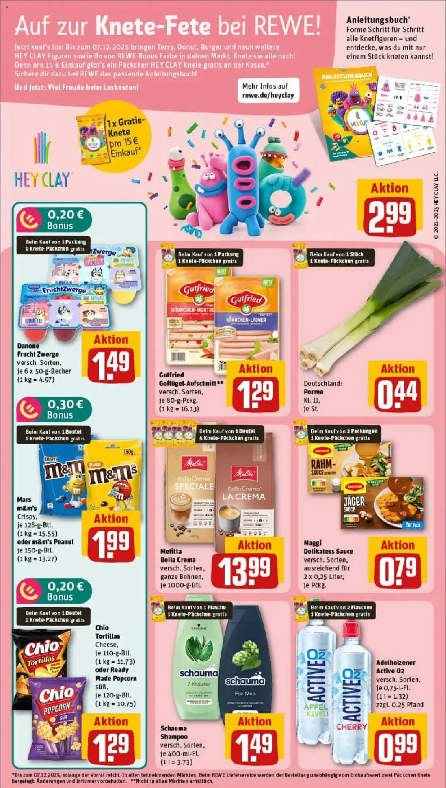 Rewe prospekt Bergkamen	 – gültig ab 17.11.2025 | Seite: 13 | Produkte: Adelholzener, Burger, Äpfel, Chips