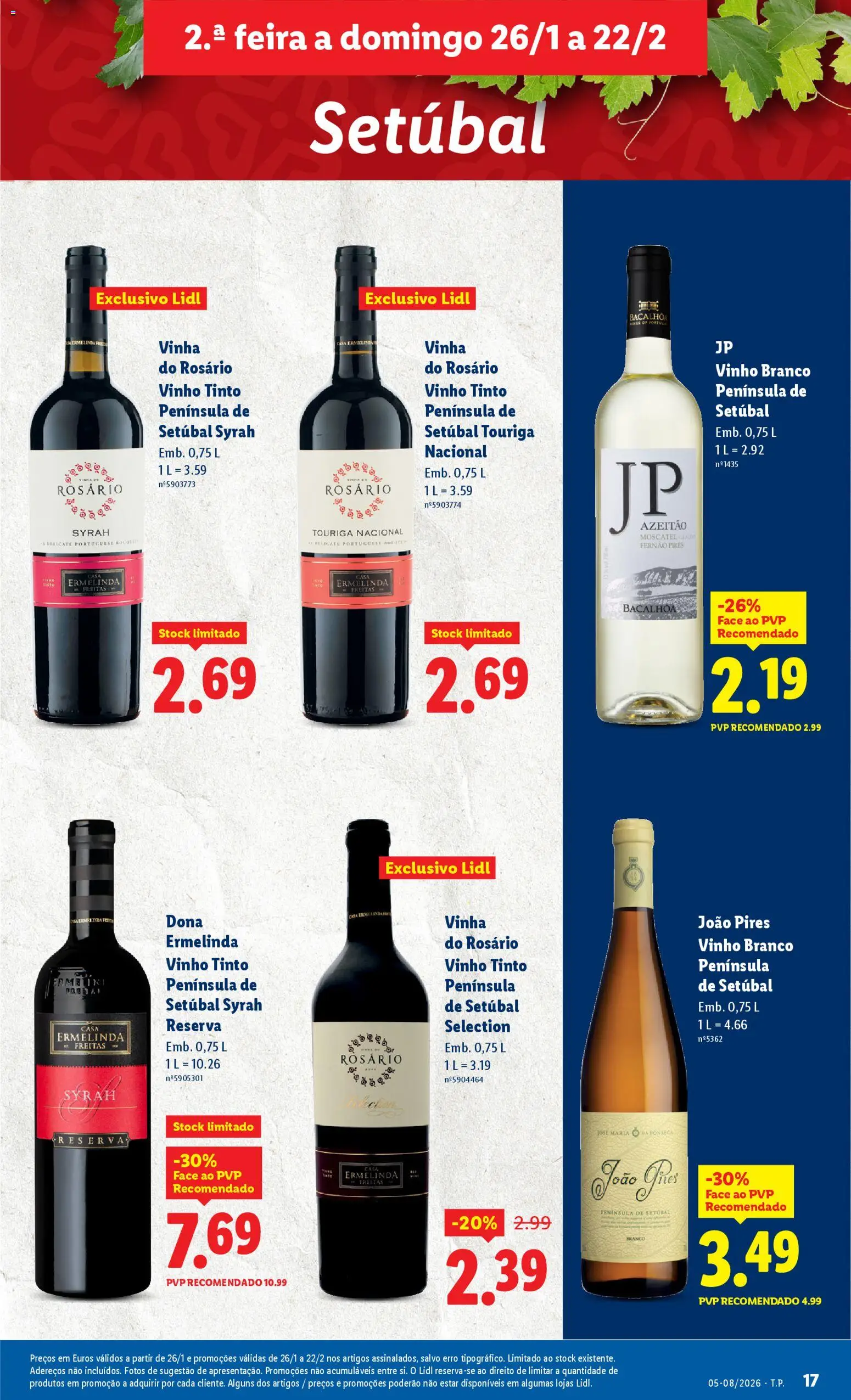 Lidl folheto │ válido de 26.01.2026 | Página: 17 | Produtos: Vinho, Vinho tinto