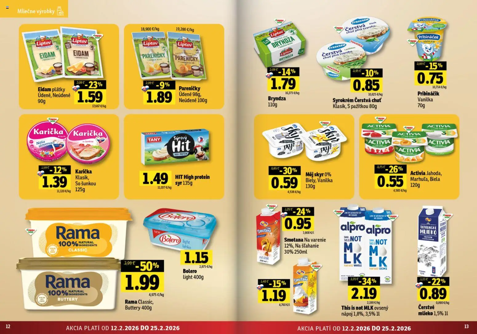 Nové Fresh akcie – leták je platný od 12.02.2026 | Strana: 7