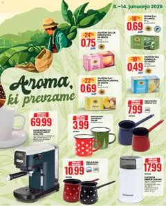 Eurospin katalog akcije – veljaven od 08.01.2026 | Stran: 11 | Izdelki: Βαλσάμικο ξύδι, Skodelica, Kos, Caj