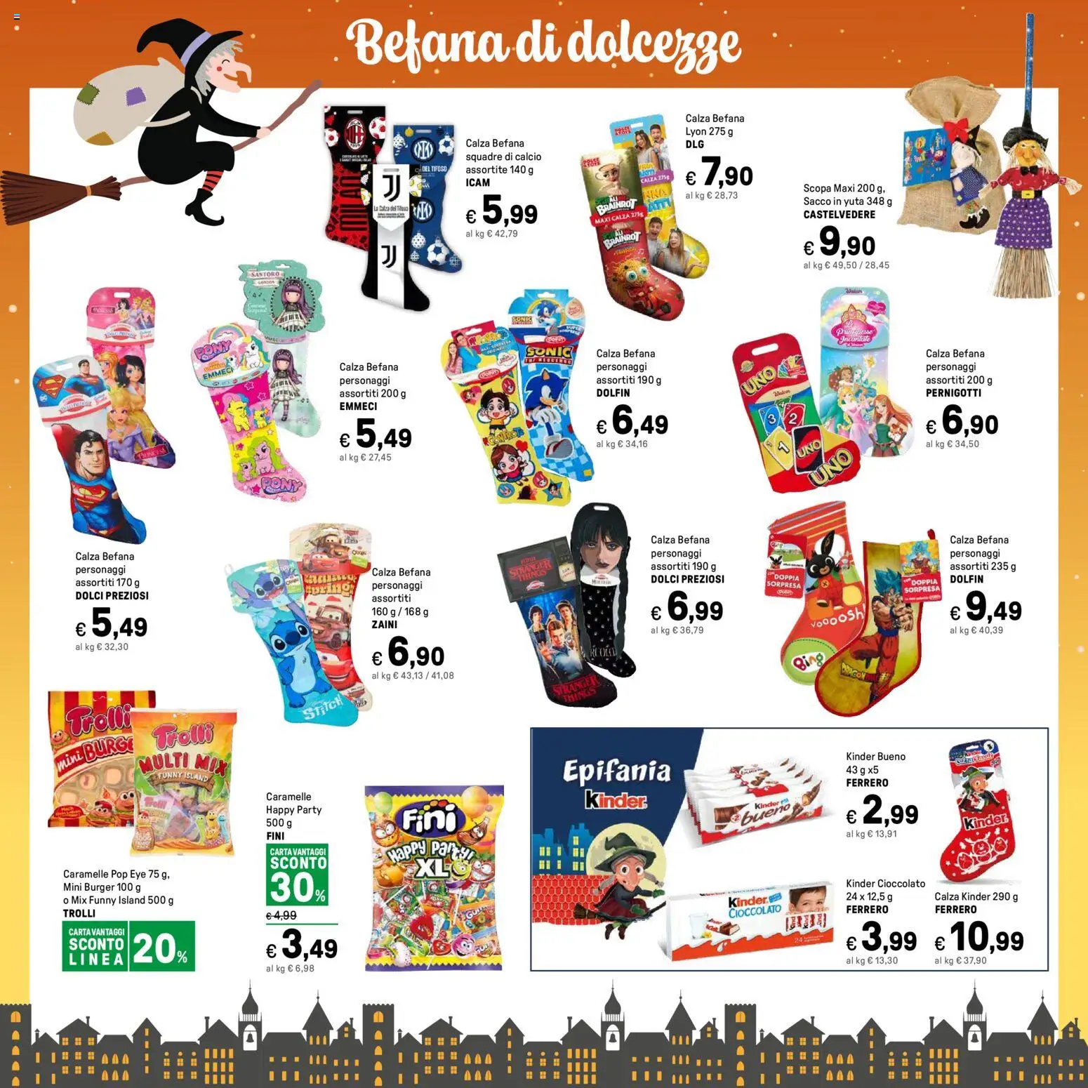 Volantino Iper del 31.12.2025 | Pagina: 19 | Prodotti: Cioccolato, Caramelle, Scopa