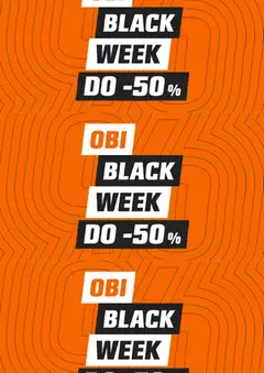Pogląd oferty "OBI Black Friday" - ważna od 24.11.2025