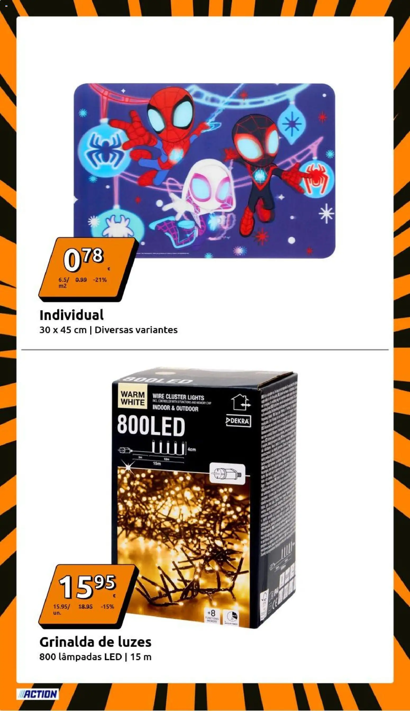 Action - Action PT week 48 2025 │ válido de 26.11.2025 | Página: 8 | Produtos: Lâmpadas