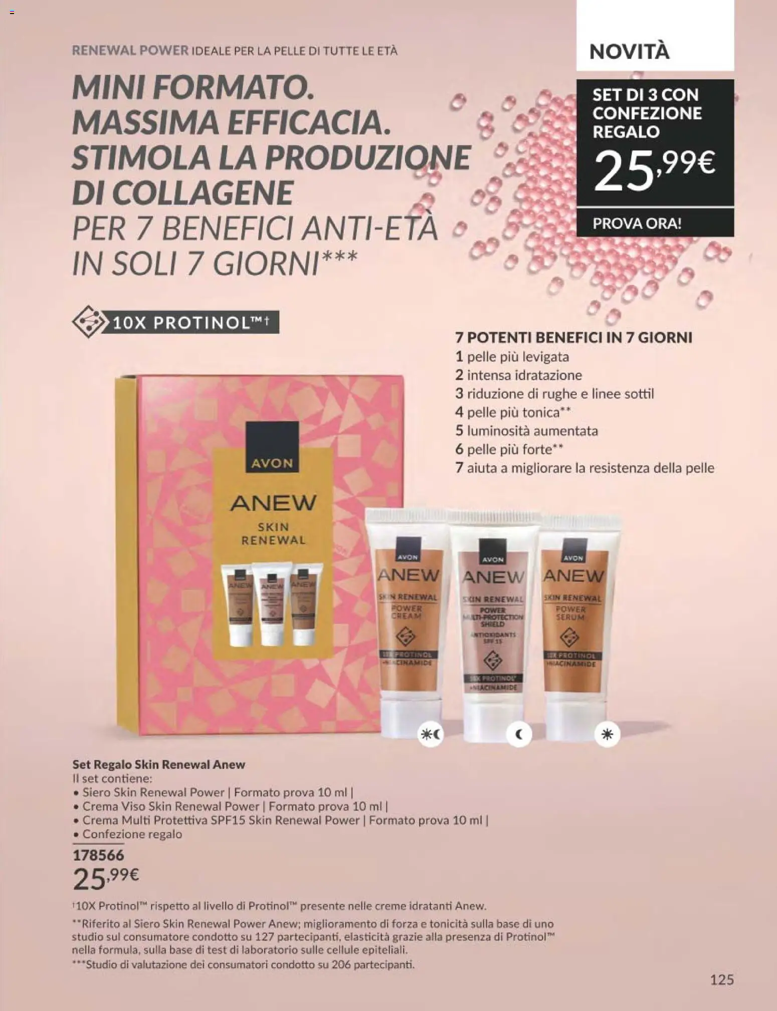 Volantino Avon del 01.03.2026 | Pagina: 125 | Prodotti: Crema, Crema viso