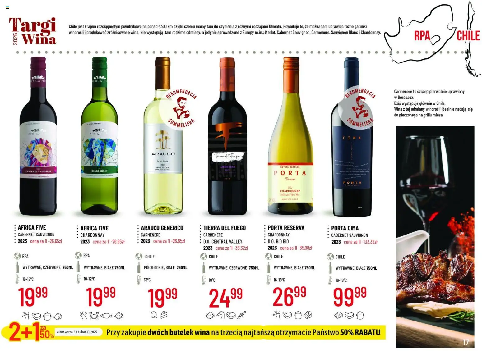 E.Leclerc Gazetka - Radom od 03.11.2025 | Strona: 17 | Produkty: Chardonnay