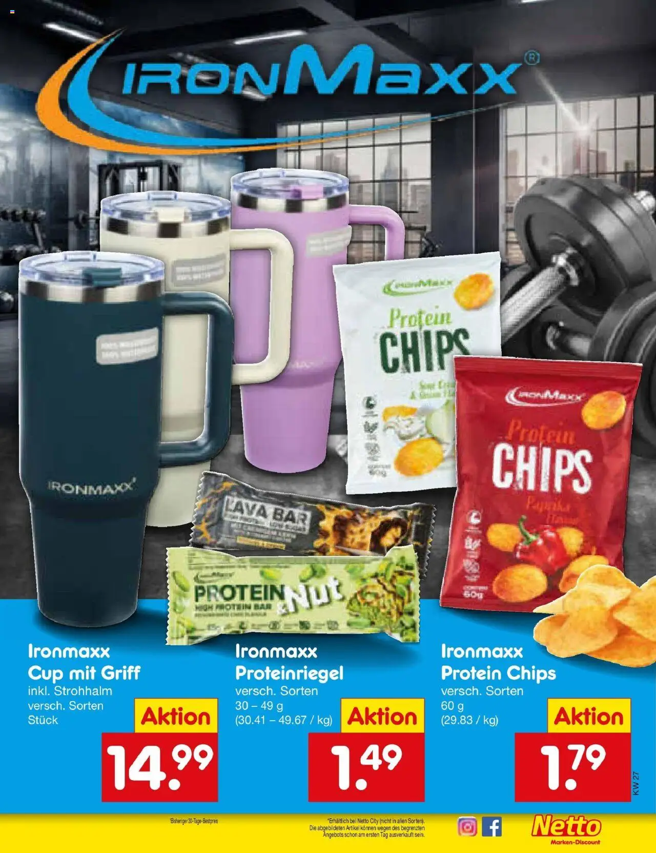 Netto Marken-Discount prospekt Amberg	 - gültig ab dem 29.06.2025 | Seite: 34 | Produkte: Chips