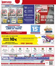 Volantino Ipercoop del 03.07.2025 | Pagina: 27 | Prodotti: Schermo, Birra, Data, Pesto