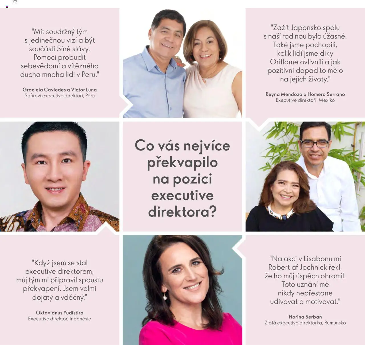 Oriflame katalog Plán odměn pro Brand Partnery od 10.04.2025 | Strana: 72