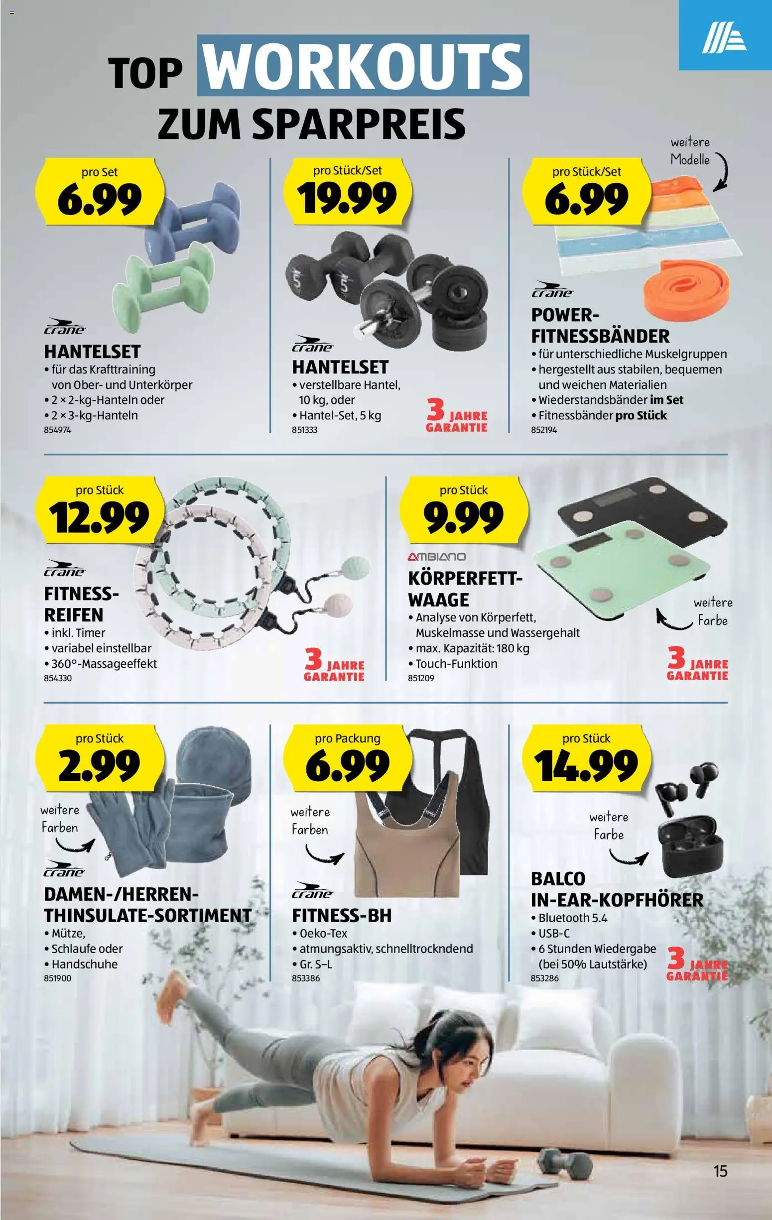 Aldi Aktionen – gültig ab 15.01.2026 | Seite: 16 | Produkte: Handschuhe