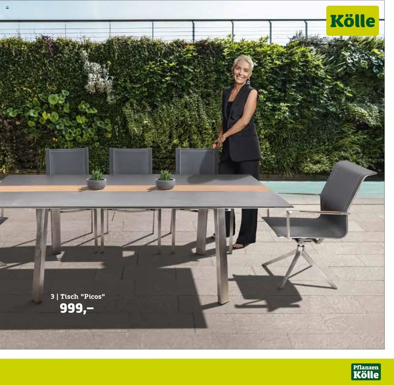 Pflanzen-Kölle Gartenmöbel Katalog 2025 – gültig ab 22.01.2025 | Seite: 21 | Produkte: Tisch