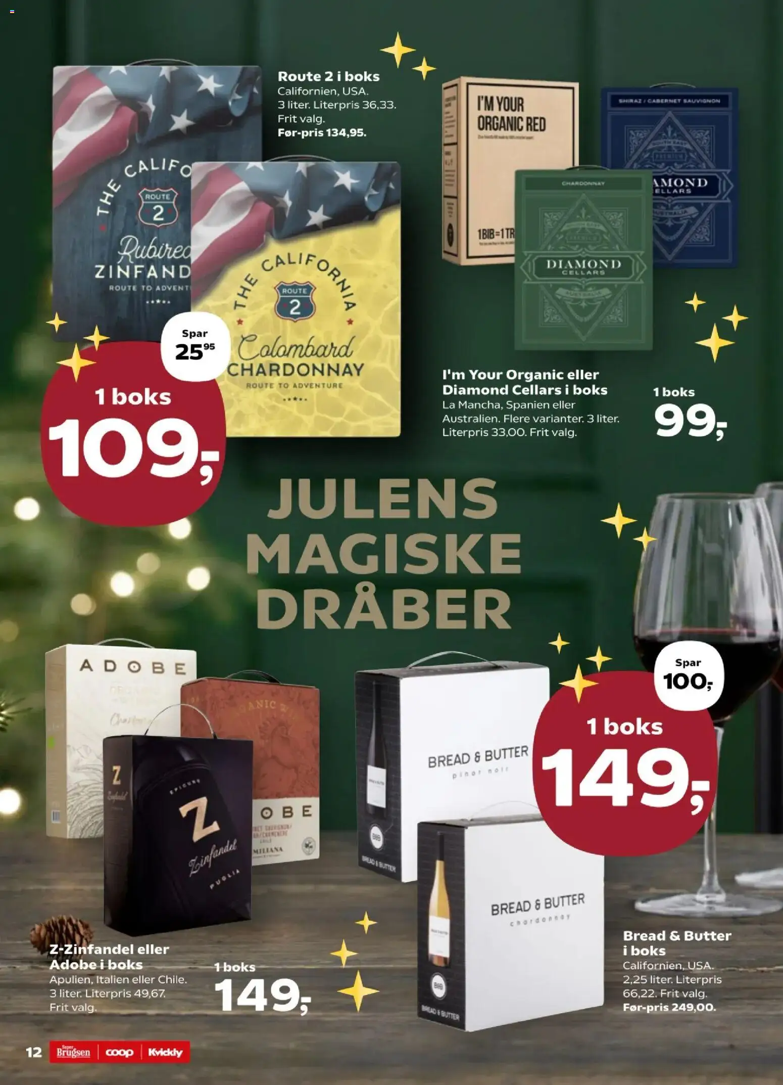 Super Brugsen tilbudsavis – gyldig fra 21.11.2025 | Side: 12 | Produkter: Boks