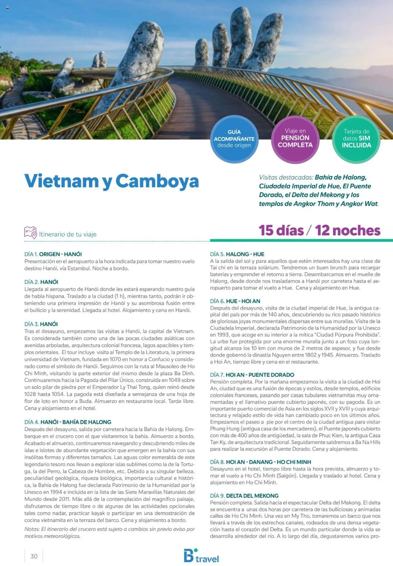 B the travel brand Viajeros Expertos Internacional  │ válido desde el 27.02.2025 | Página: 30 | Productos: Cocina