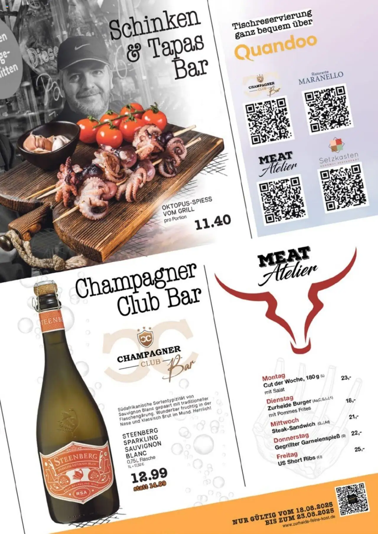 Edeka Zurheide Prospekt 	 - gültig ab dem 18.08.2025 | Seite: 7 | Produkte: Pommes, Burger, Schinken, Salat