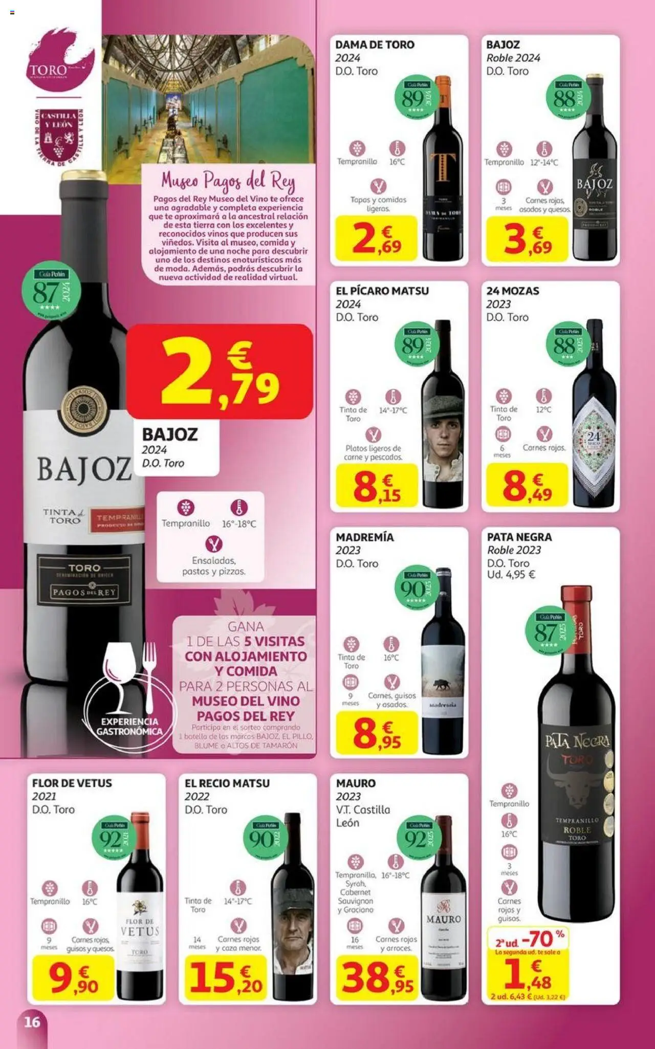 Alcampo - HG Castilla Mancha │ válido desde el 06.10.2025 | Página: 16 | Productos: Vino, Té