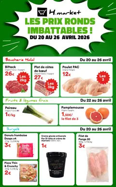 Hmarket - Prévisualisation de Hmarket catalogue valide à partir de 20.04.2026