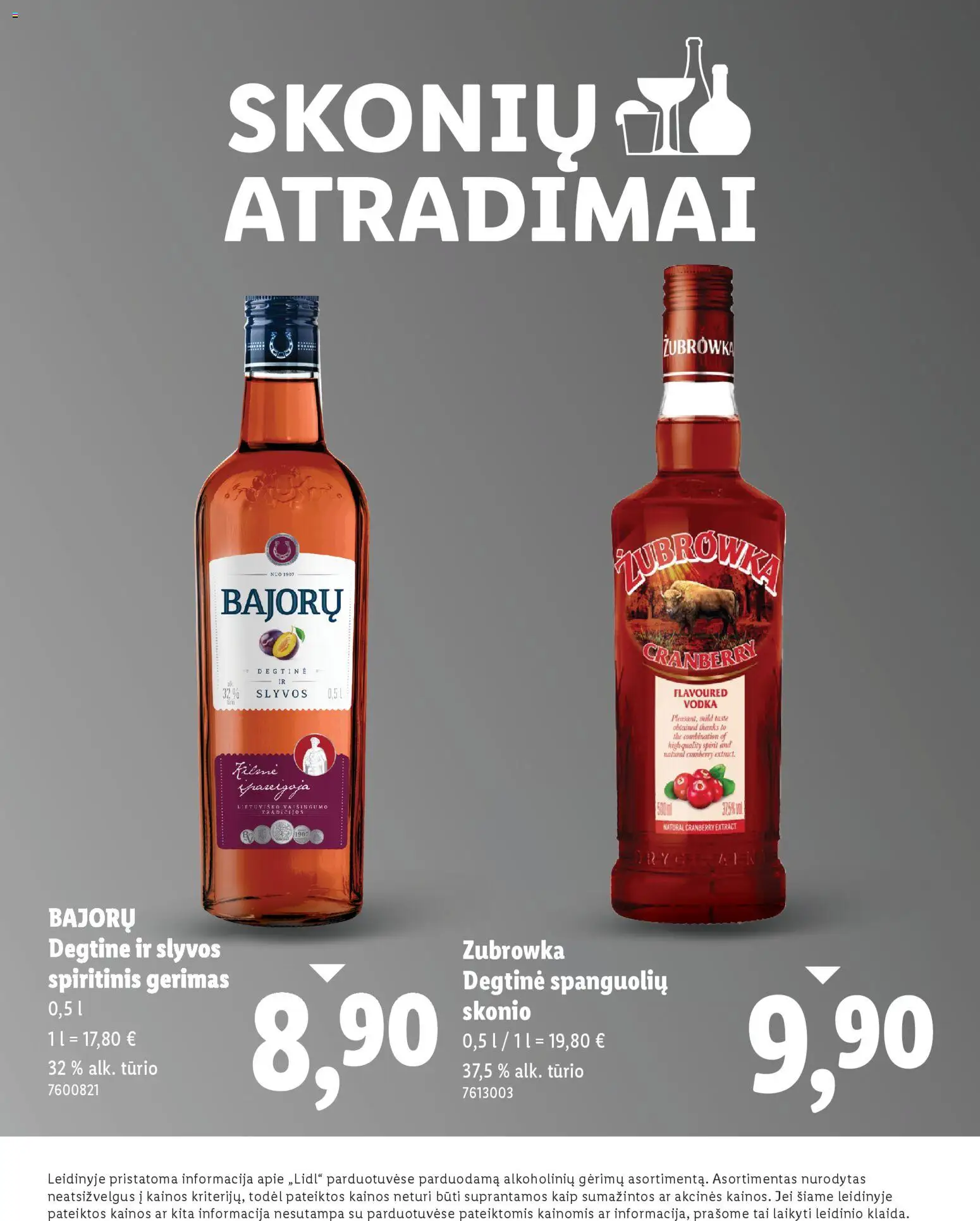 LIDL akcijos nuo 07.12.2025 | Puslapis: 4 | Prekių: Degtinė