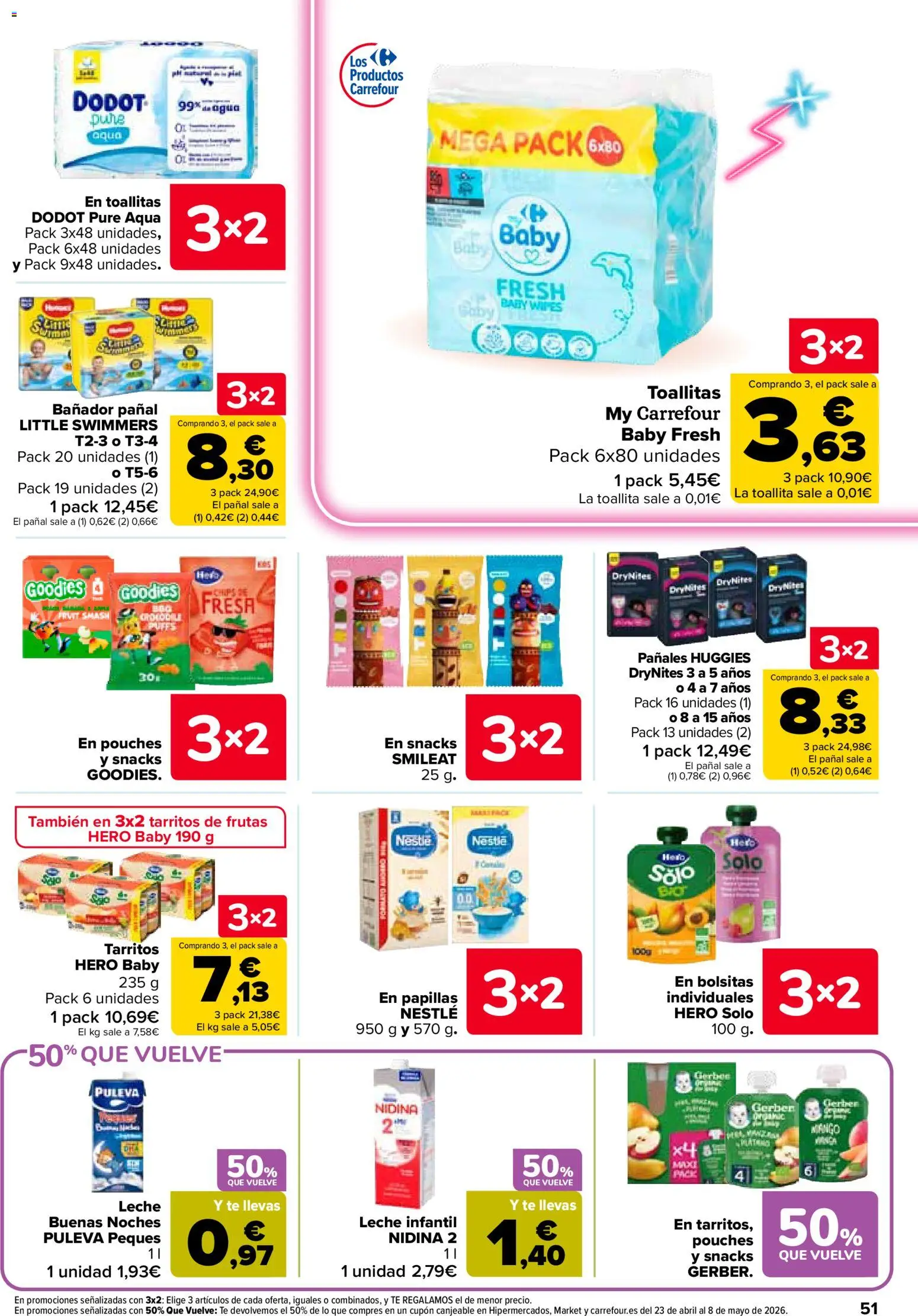 Carrefour folleto │ válido desde el 07.04.2026 | Página: 55 | Productos: Leche, Té, Ρούτερ