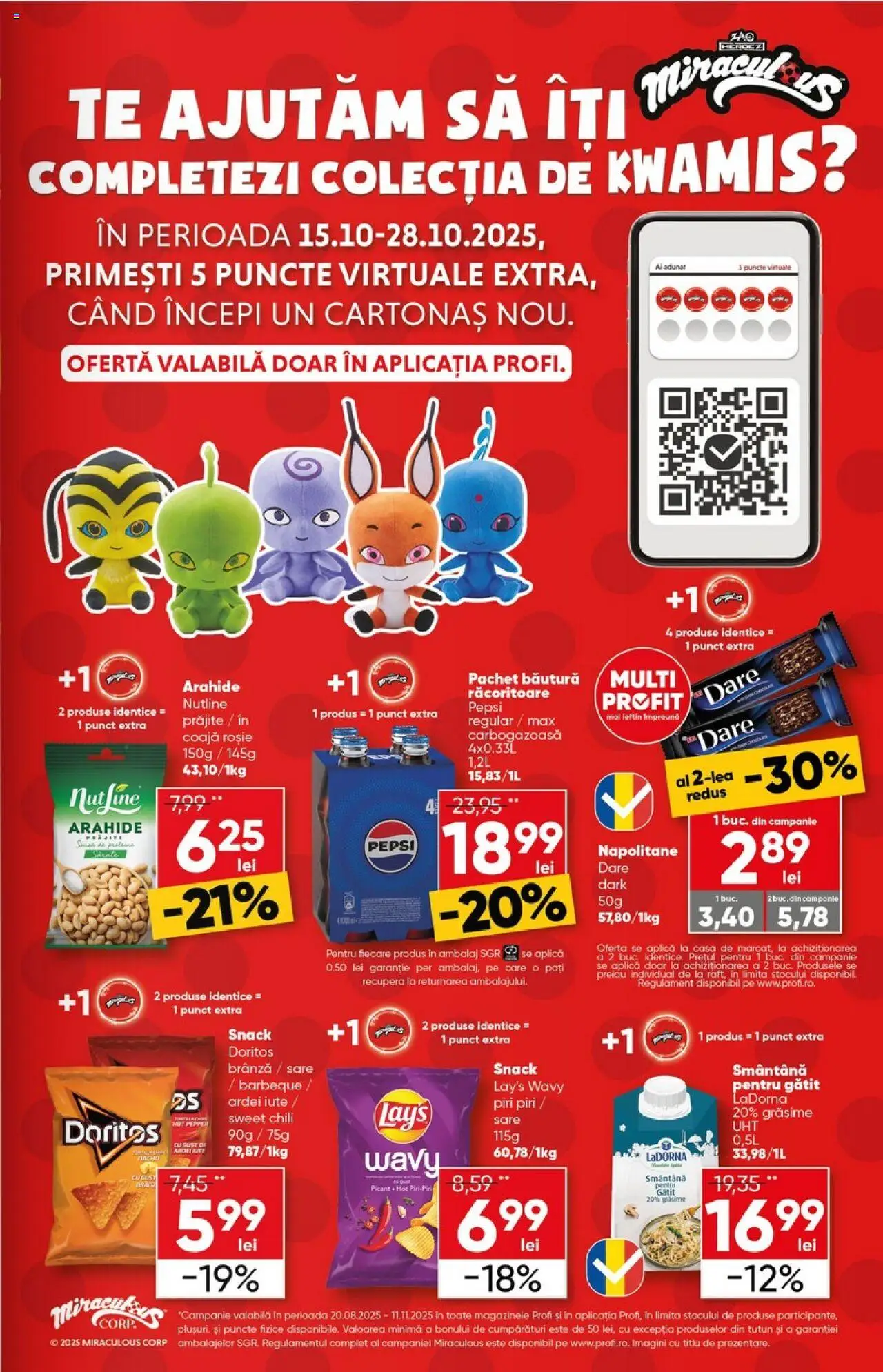 Noul catalog Profi – valabil de la 15.10.2025 | Pagină: 5 | Produse: Ardei iute, Napolitane, Brânză, Sare